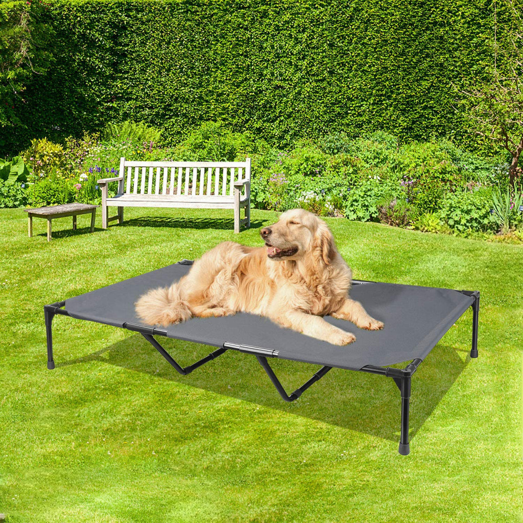 Large Outdoor Elevated Dog Camping Bed