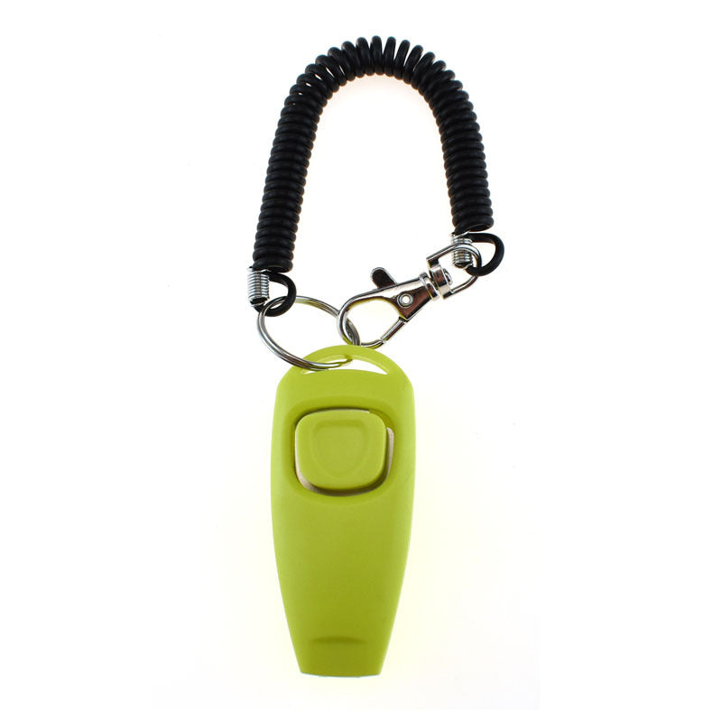 Two-In-One Dog Training Clicker Whistle Bracelet