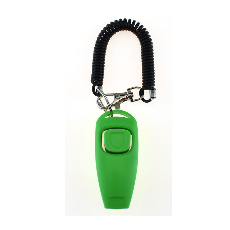 Two-In-One Dog Training Clicker Whistle Bracelet
