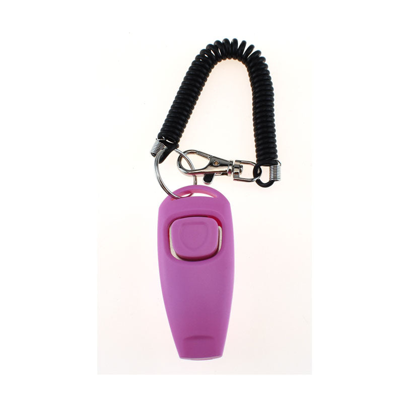 Two-In-One Dog Training Clicker Whistle Bracelet