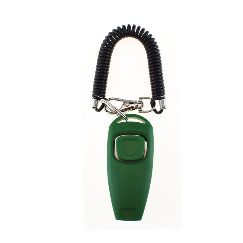 Two-In-One Dog Training Clicker Whistle Bracelet