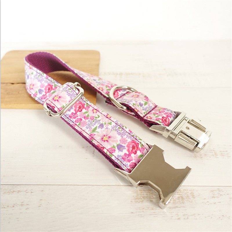 Dog Leash Pet Collar Traction Pull Strap