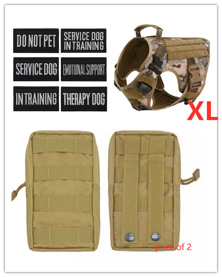 Adjustable Tactical Dog Harness Vest