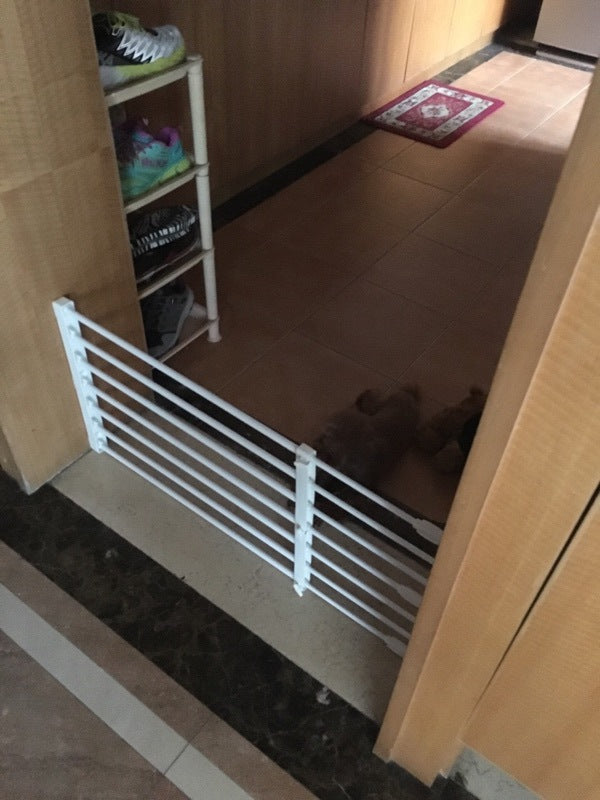 Punch-Free Multifunctional Telescopic Gate Fence