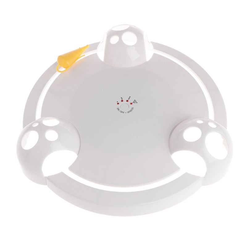 Auto-Rotating Mouse Turntable Intelligent Electric Play Disc Toy