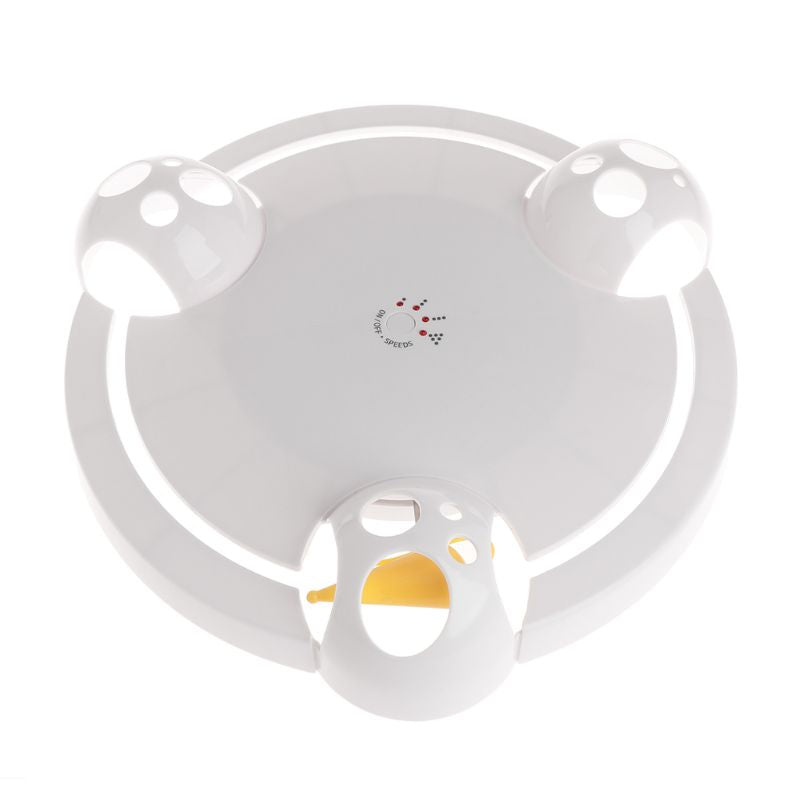 Auto-Rotating Mouse Turntable Intelligent Electric Play Disc Toy