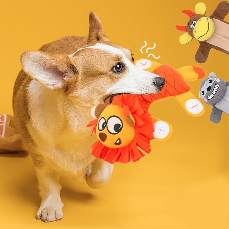 Plush Dog Toy That Makes Noise