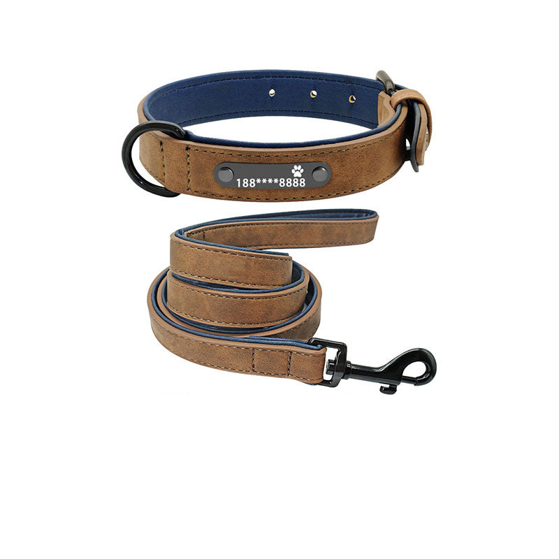 Custom Lettering Anti-Lost Dog Collar