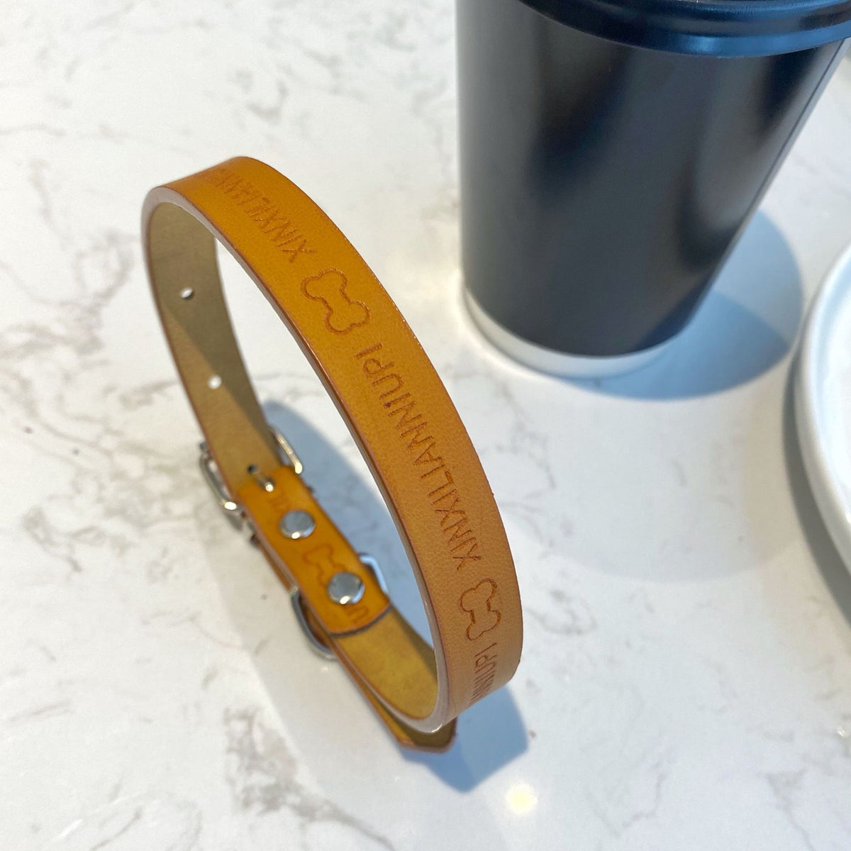 Factory Direct Sale Cute Printing Pet Collar Firm Anti-Bite Small Medium-Sized Large Dog Leather Pet Supplies