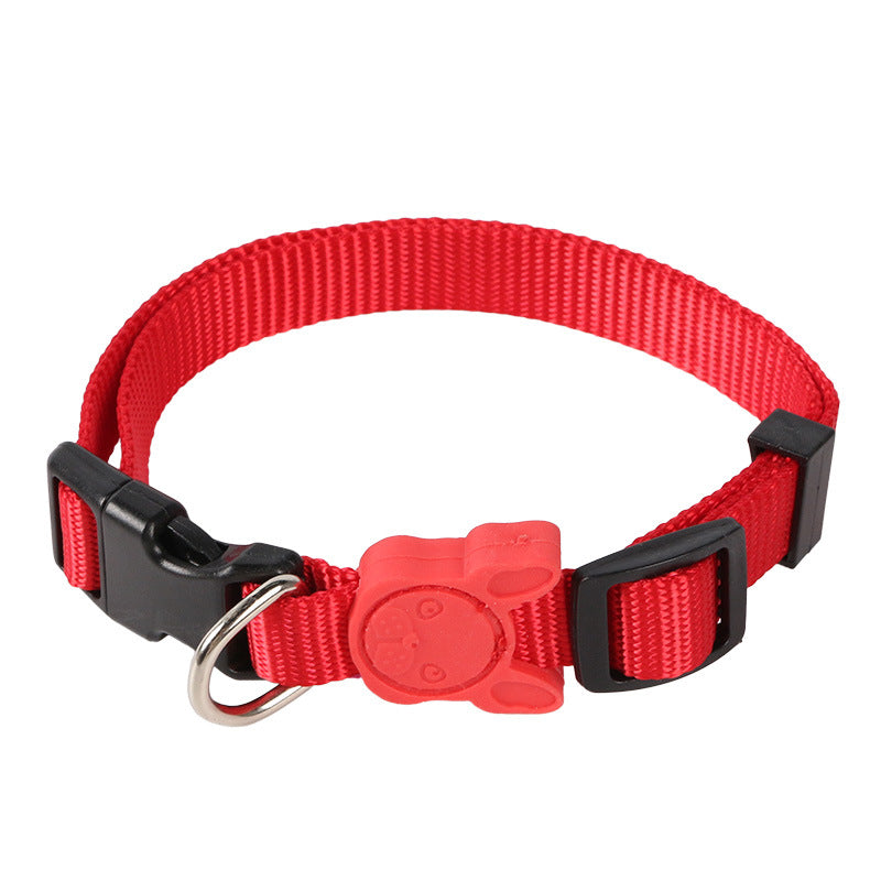 Large And Small Collars With Retractable Dog Leash