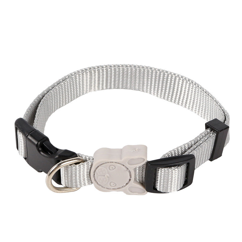 Large And Small Collars With Retractable Dog Leash