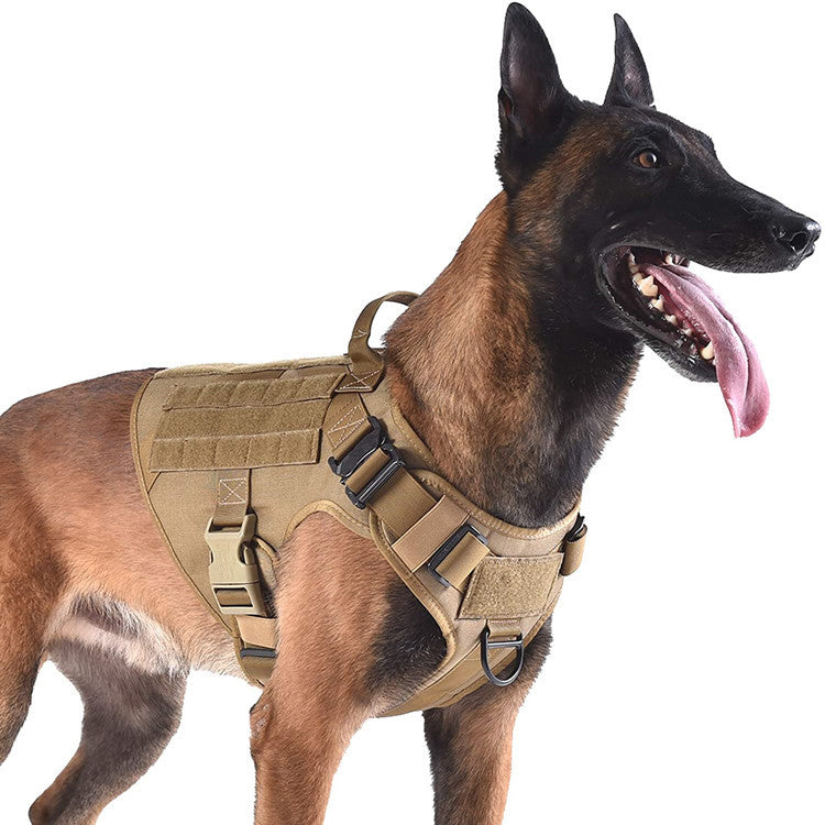Tactical Dog Seat Belts, Military Adjustable Vest Seat Belts German Shepherd S Tension Free Metal Double Hook Seat Belts Labrador In Trainin