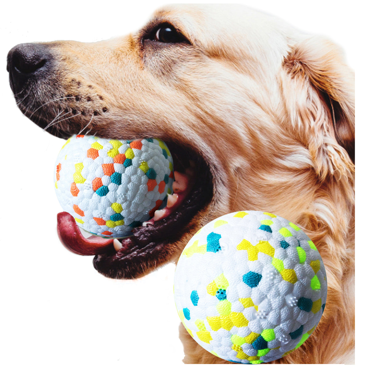 Interactive Dog Chew Ball