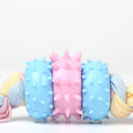 Tpr Pet Toy Three Circle Cloth Strip Molar Cleaning Tooth Bite Resistant Toy