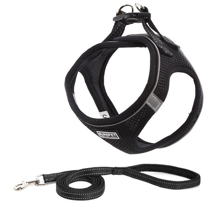 Dog Chest Harness And Leash Set