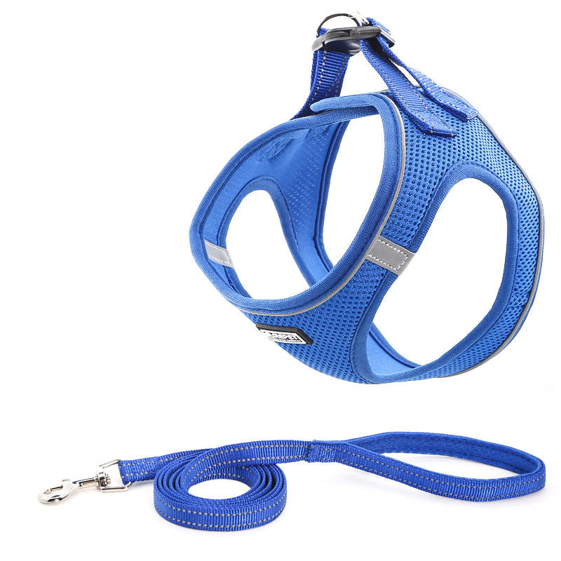 Dog Chest Harness And Leash Set