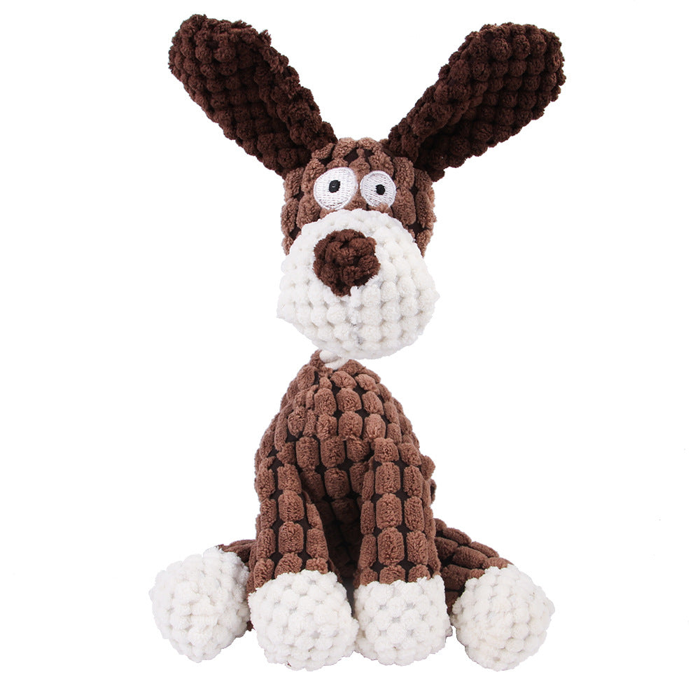 Donkey Plush Squeaky Dog Toy