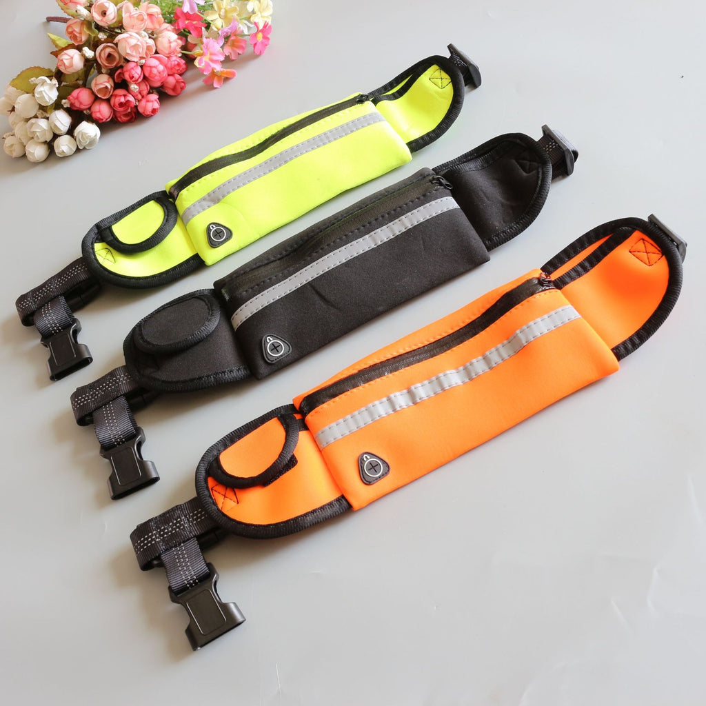 Pet Traction Rope Pocket Running Two-Piece Suit