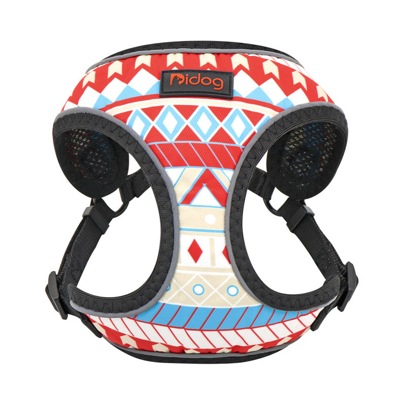 Vest-Style Pet Chest Back To Prevent Breaking Free