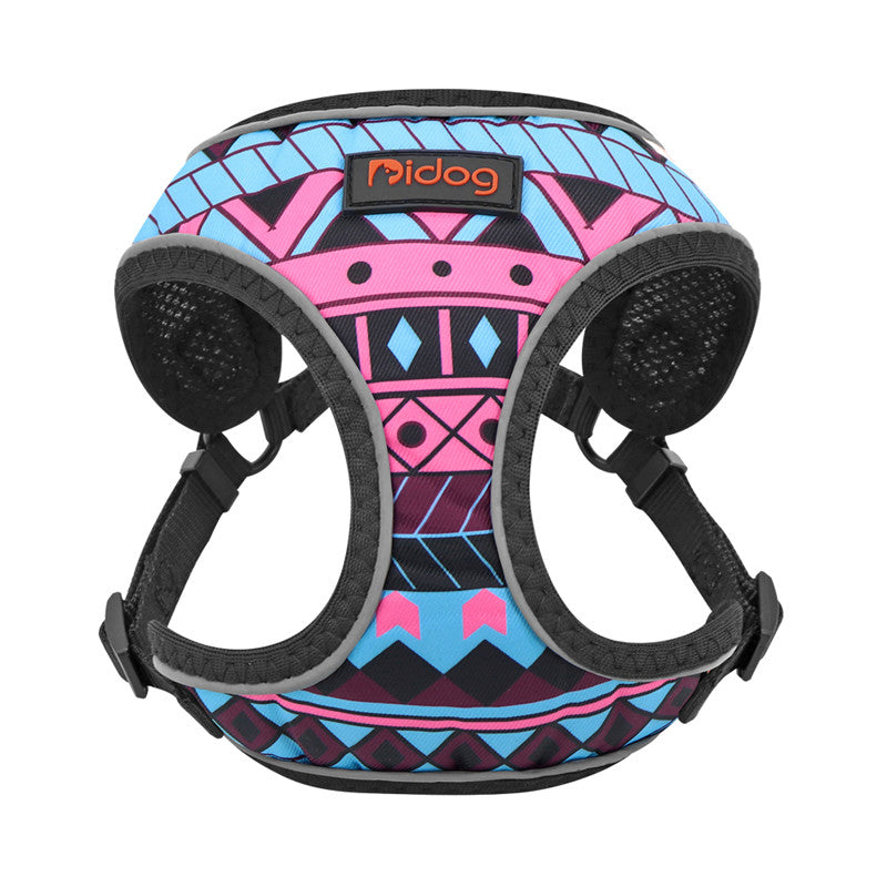 Vest-Style Pet Chest Back To Prevent Breaking Free