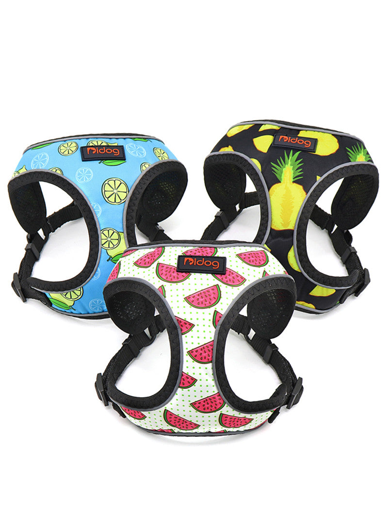Vest-Style Pet Chest Back To Prevent Breaking Free