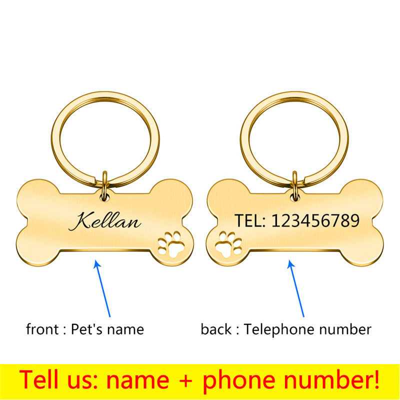 Anti-Lost Personalized Pet Identity Tag Dog Collar