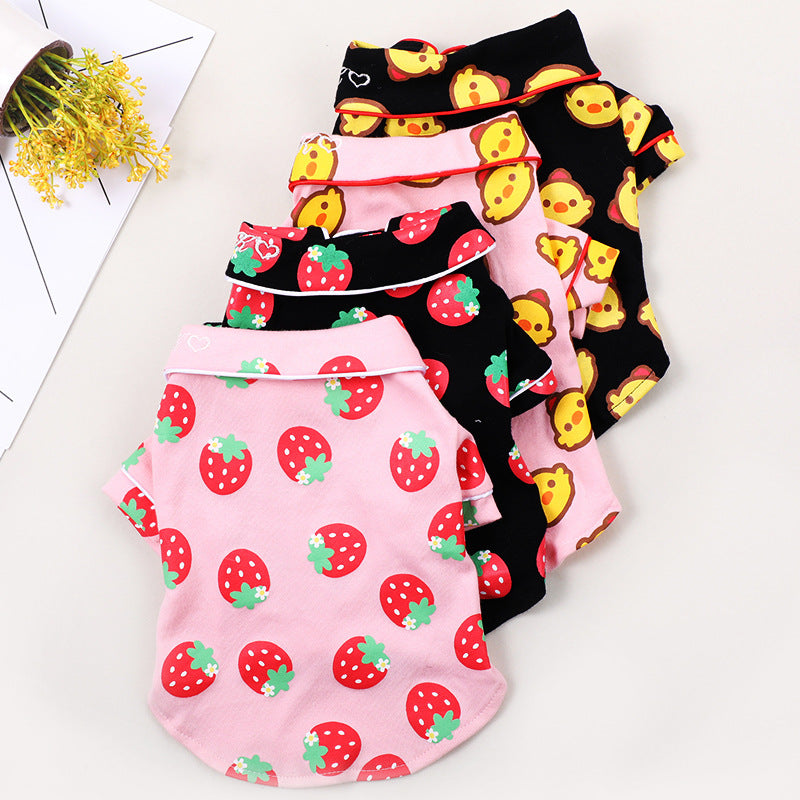 Spring Summer Cotton Dog Home Clothes