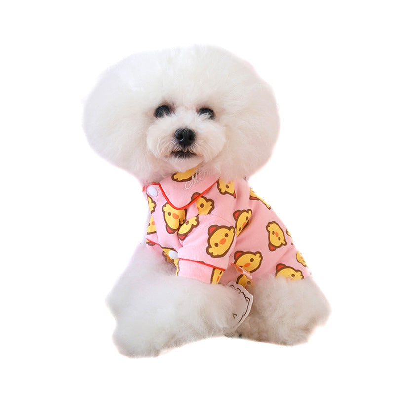 Spring Summer Cotton Dog Home Clothes