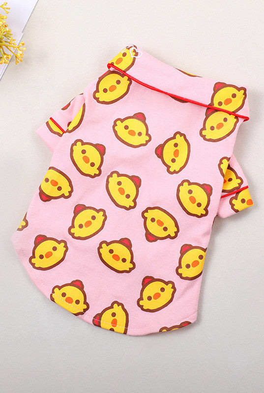 Spring Summer Cotton Dog Home Clothes