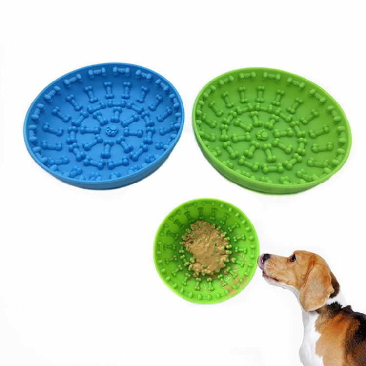Dog Choking Prevention Bowl Silicone Pet Slow Food Bowl