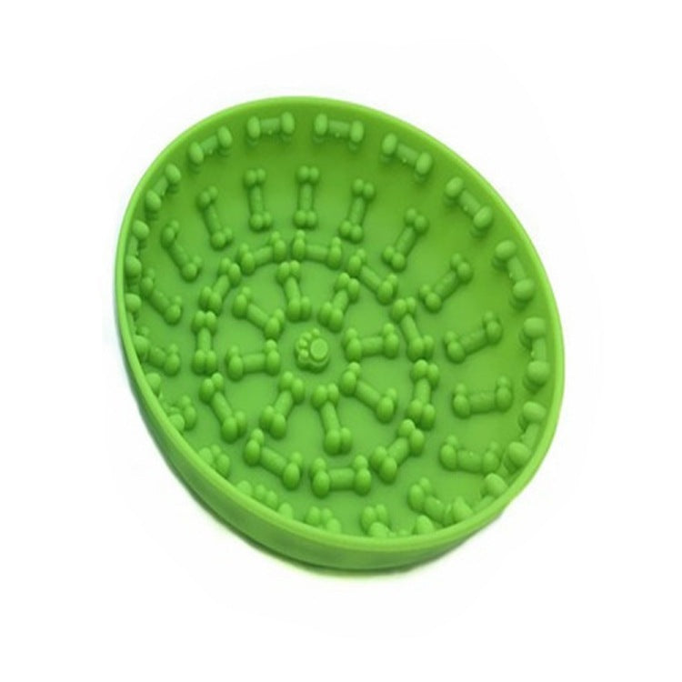 Dog Choking Prevention Bowl Silicone Pet Slow Food Bowl
