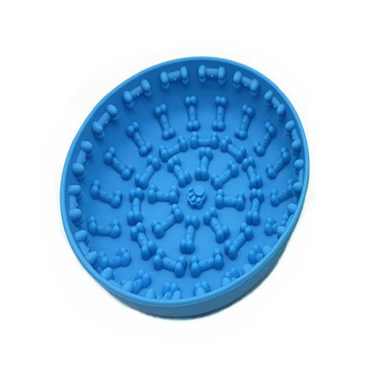 Dog Choking Prevention Bowl Silicone Pet Slow Food Bowl
