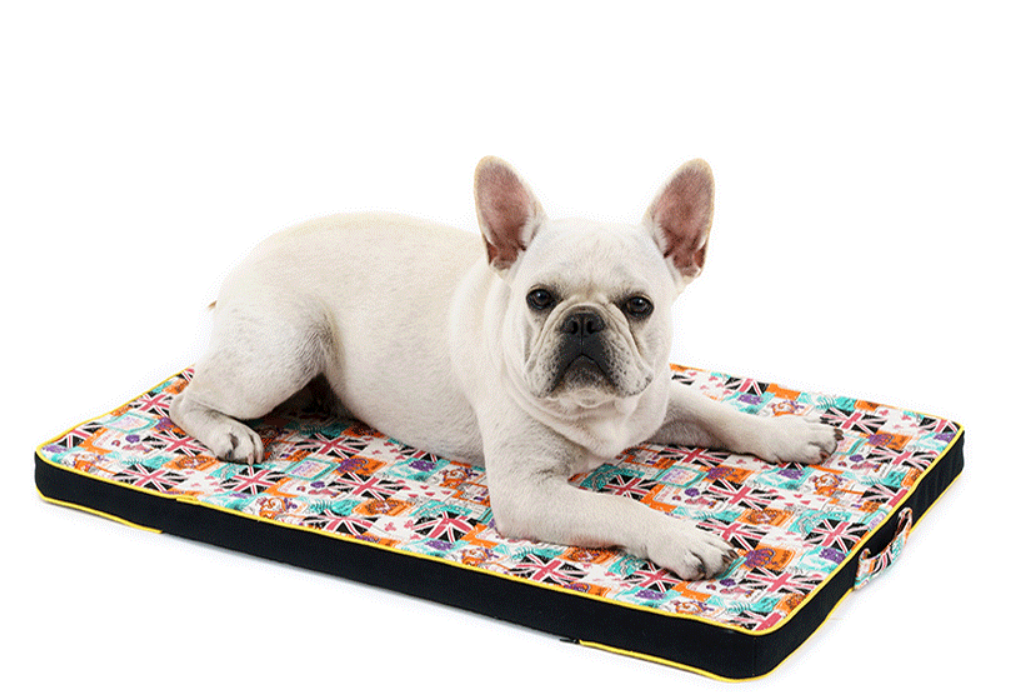 Thickened Printed Canvas Dog Bed Mat