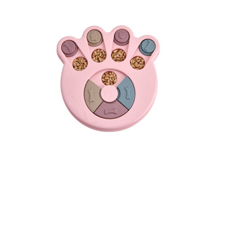 Creative Dog Turntable Eating Anti-Choking Bowl