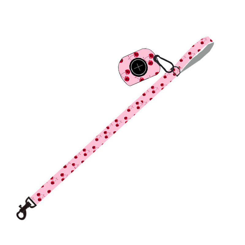 Pink Dog Leash Set
