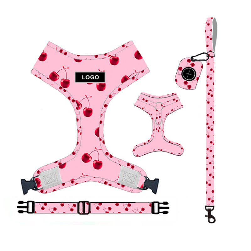 Pink Dog Leash Set