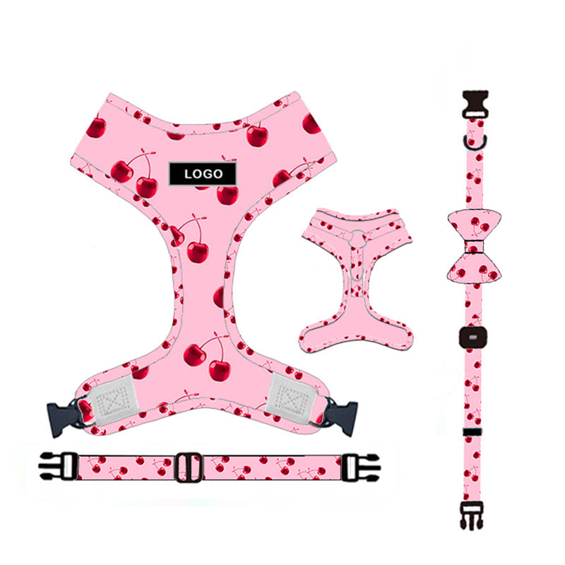 Pink Dog Leash Set