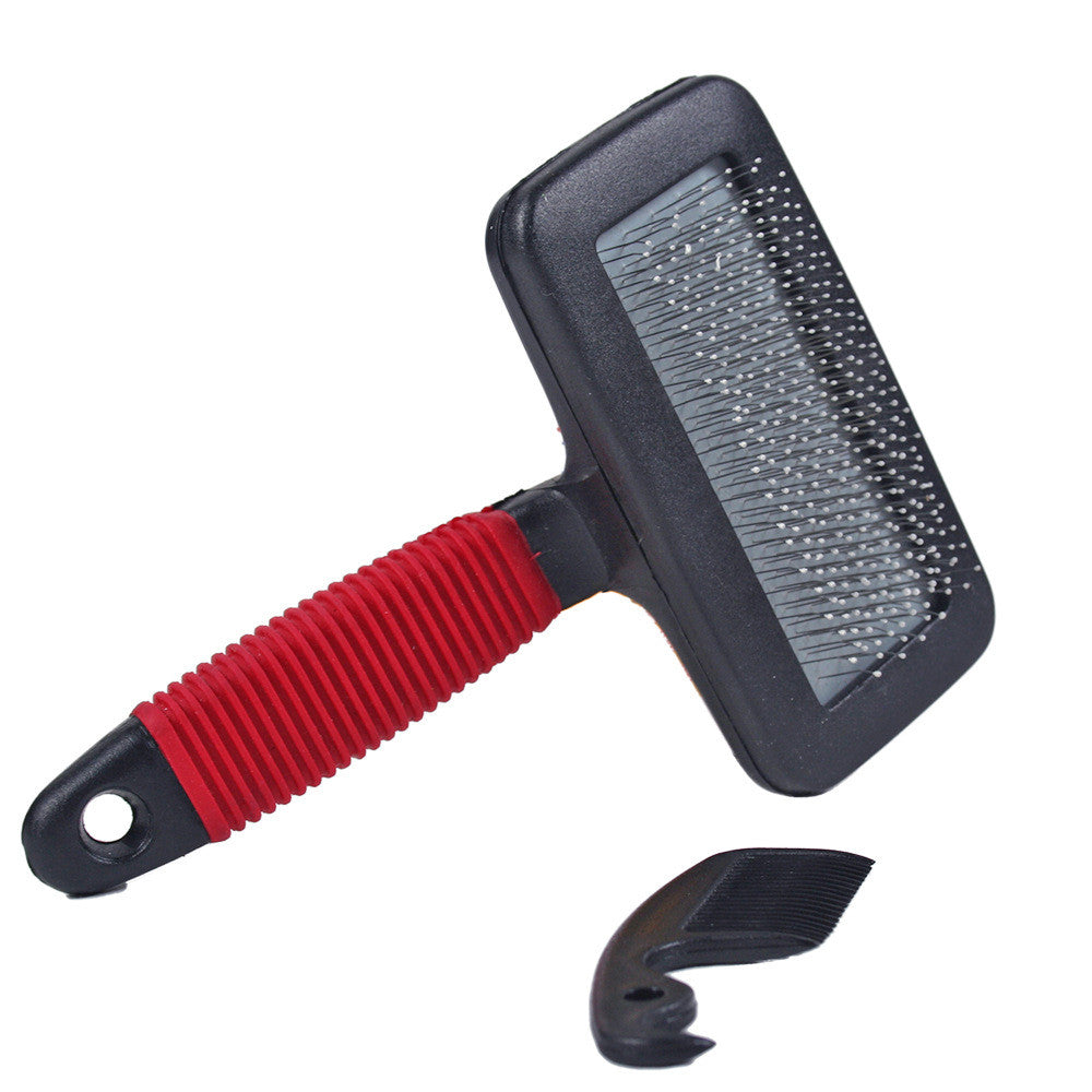Pet Massage Handle Steel Needle Comb