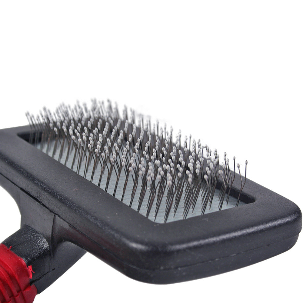 Pet Massage Handle Steel Needle Comb