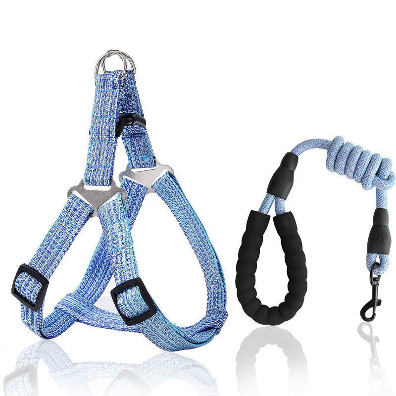 Explosion-Proof Dog Traction Rope Retractable Harness Dog Walking Rope
