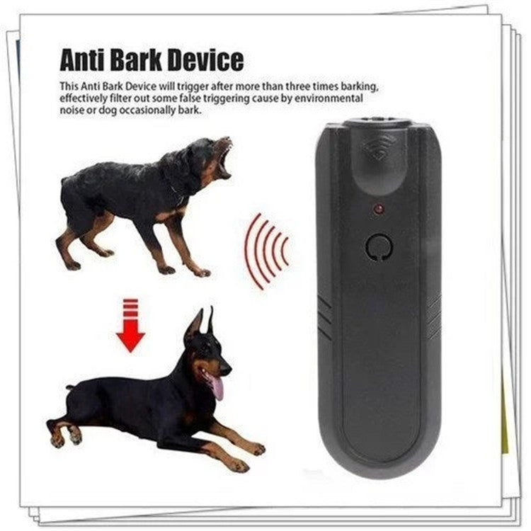 Multifunctional Electronic Ultrasonic Dog Repeller, Animal Training Device, Pet Anti-Barking Exile Training Device