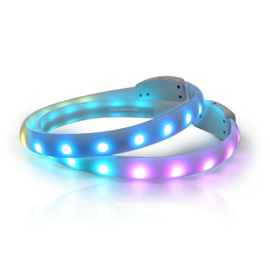 USB Rechargeable Light-Up Dog Collar