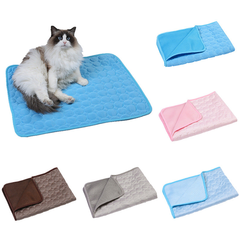 Summer Ice Silk Pet Cooling Mat
