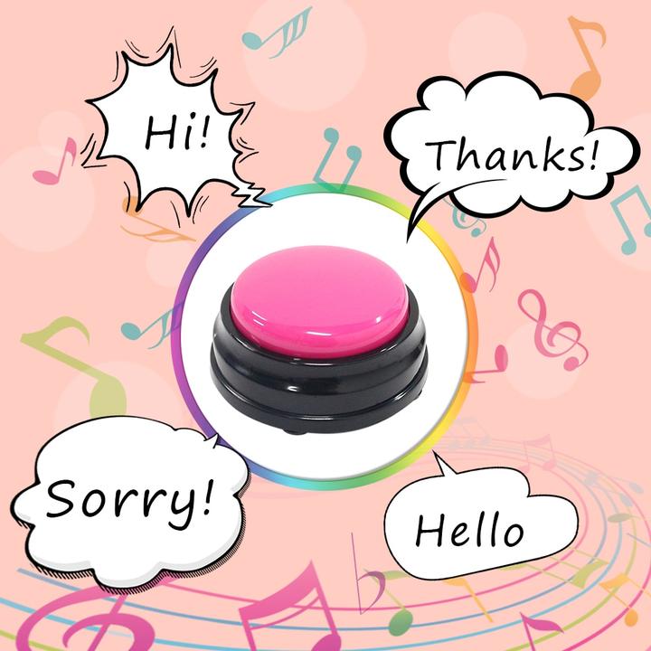 Interactive Personalized Dog Sound Buttons