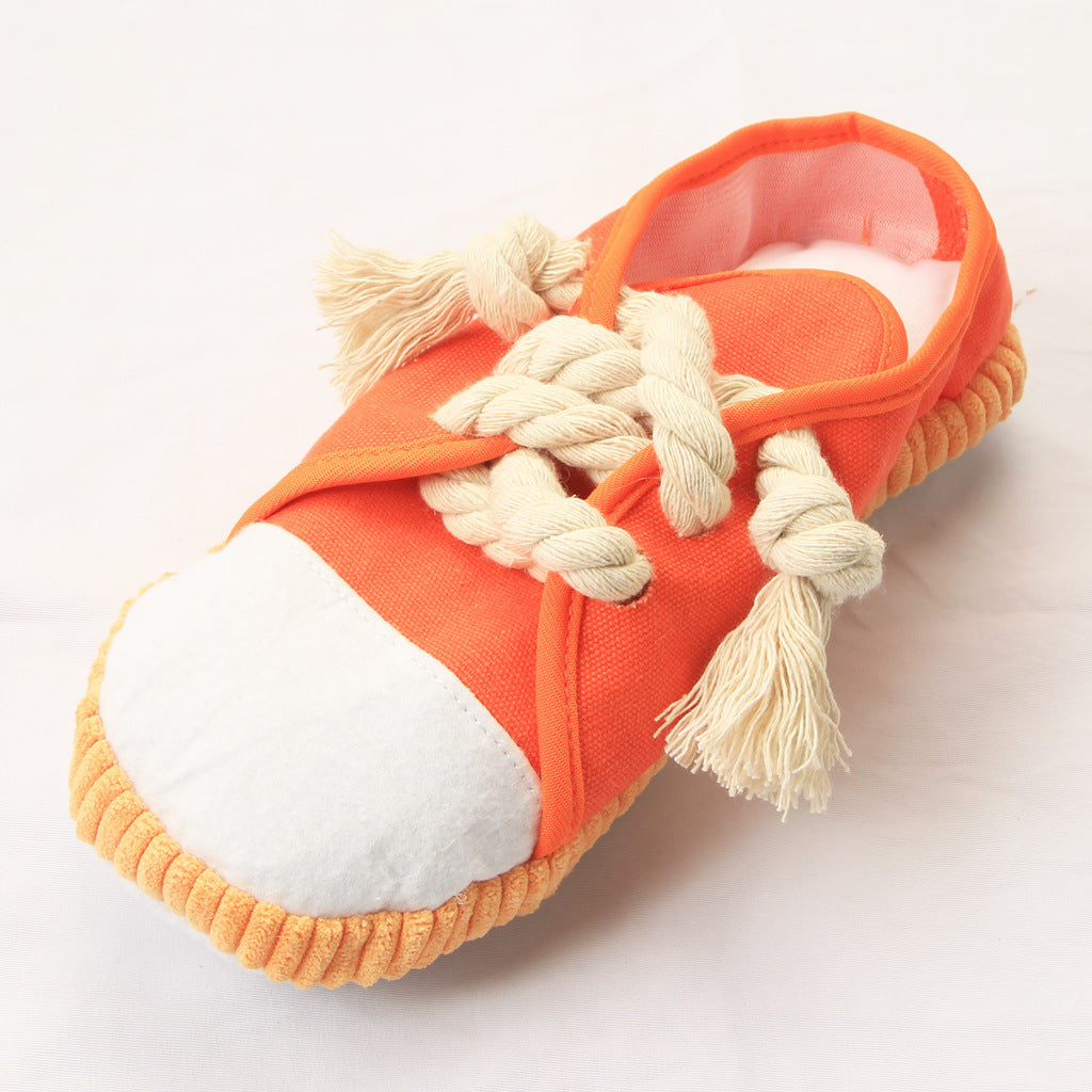 Pet Simulation Canvas Shoes Sounding Toy
