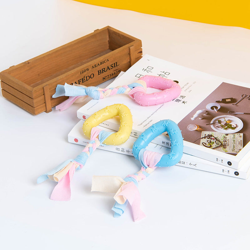 Pet Toy Dog Bite Rubber Tpr Knot Toy