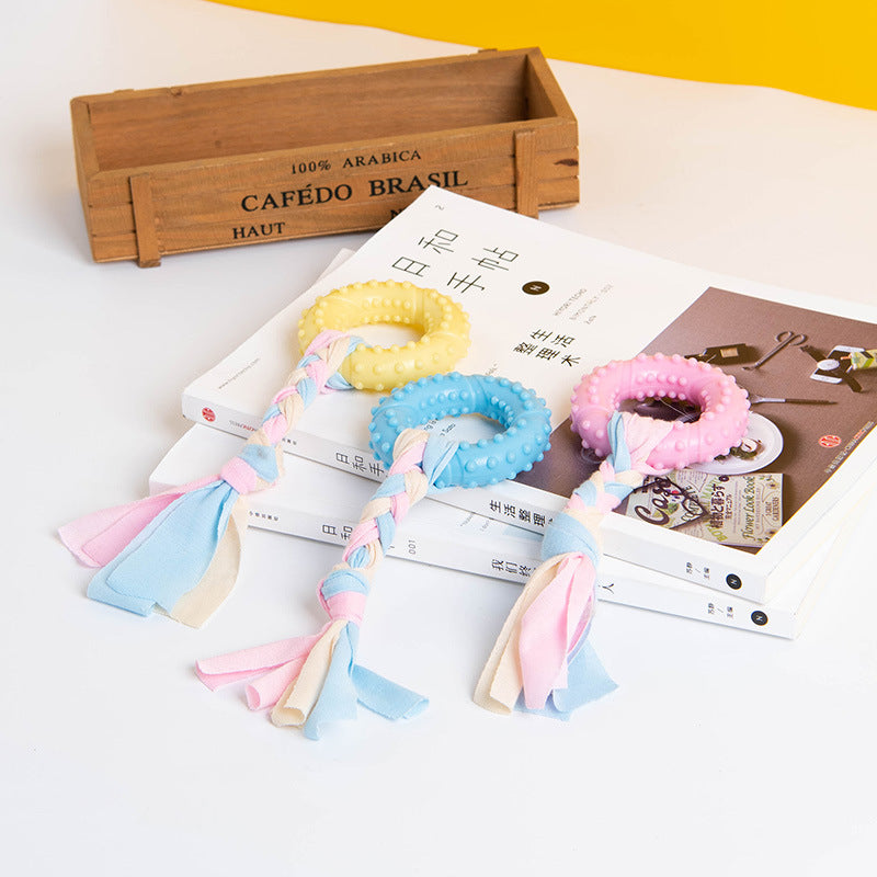 Pet Toy Dog Bite Rubber Tpr Knot Toy