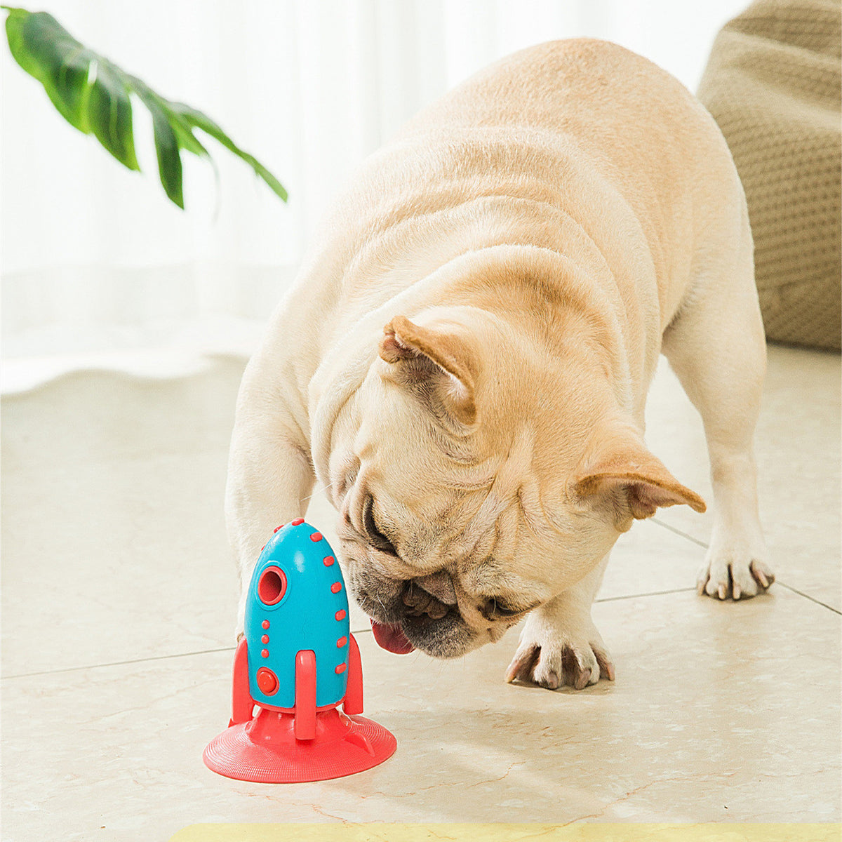 Food-Leaking Silica Gel Dog Toy