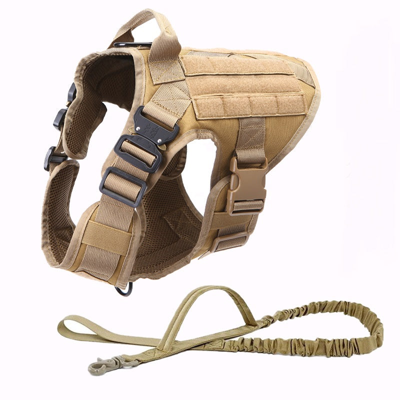 Portable Tactical Dog Backpack Vest