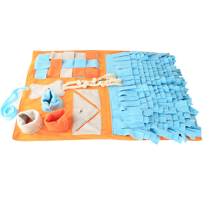 Dog Bite Resistance And Stress Relief Slow Food Training Game Blanket